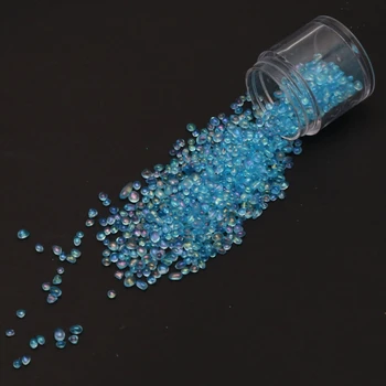 15g Akrila Crystal Jūras Sveķu Stikla Pildvielas Aurora Kristāli, Akmeņi DIY UV Sveķiem, Epoksīda Sveķi, Rotaslietu izgatavošana Pelējuma Pildījumiem