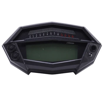 Motociklu Platums Regulējams Krāsu LCD Speeeter Rādītājs Tahometrs, ar Sensoru, lai Kawasaki Z1000