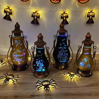 2020Halloween DecorationLEDOil Lampas Viesnīca Ģimenes Halloween Rotājumi Amatniecības Rotājumi