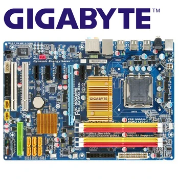 LGA 775 DDR2 Intel P43 Izmantot Gigabyt GA-EP43-US3L Oriģināls Mātesplati, Datora Mainboard EP43-US3L EP43 US3L