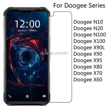 Rūdīta Stikla Doogee S40 S90 S90C S88 N20 X S95 Pro Screen Protector Rūdīts aizsargplēvi Doogee N10 Y8 X90 X90L Stikla