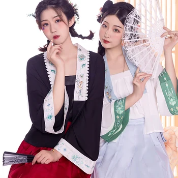 Ķīniešu Tradicionālā Hanfu Drēbes Anime Kimono Cosplay Seno Tang Dynasty Princese Kleita Austrumu Hanfu Svārki Samurai Jaciņa