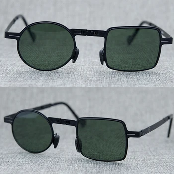 Augstas kvalitātes sakausējuma Polarizētās Saulesbrilles vīriešiem locīšanas classic aviācijas saulesbrilles, vīriešu un sieviešu modes saulesbrilles