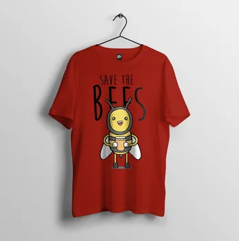 Saglabāt Bites, Bišu Saukli Iedvesmoja Dizains - Vīriešu Unisex T-Krekls S-3Xl T Krekls 2019 Modes Īsām Piedurknēm Melnā t-veida, Apdrukāta