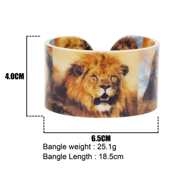 Bonsny Plastmasas Āfrikas Lauvu Modelis Aproces Aproces Savvaļas Dzīvnieku Indijas Amatniecības Rotaslietas Sievietes, Meitenes, Pusaudži Mazulis Dāvanu Piederumi