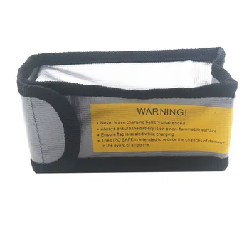 6.4*5*12.5 cm Ugunsdrošas Lipo Akumulatora Drošības Spilvenu Eksplozijas izturīgs Aizsargs Maksas Maisu antipirēns Aizsardzības Soma RC Akumulators