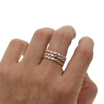 2019 tīra 925 sterling sudraba kāzu joslā gredzenu komplektu ar 3 krāsu pārklājumu sieviešu kāzu gredzeni uzstādīt rotaslietas ar spīdīgu cz