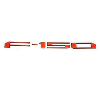 Viegli Uzstādīt F-150 Stils Tailgate Ielikt Groove Modes Acu Nozvejojot 3D Izvirzīja Auto Accessoires Bagāžnieka Auto Uzlīme Ford