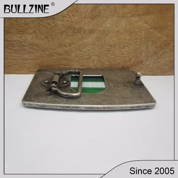 Ar Bullzine Modes jostas sprādze ar antīkām sudraba FP-02956 piemērots 4cm wideth jostas