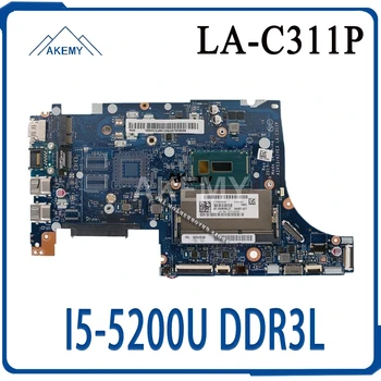 AIVS3/AIVE3 LA-C311P piemērots Lenovo E31-70 Mātesplati SR23Y I5-5200U DDR3L Pilnībā Pārbaudīta Augstas kvalitātes
