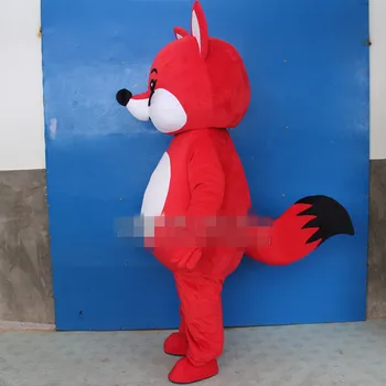 Red Fox Talismans Kostīms, Kostīmi, Cosplay Party Masku Tērpiem Reklāmas Veicināšanas Halloween Karnevāls Ziemassvētki, Lieldienas Pieaugušo Parāde