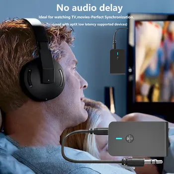 Bezvadu Adapteris Transportlīdzekļiem, Hands-Free Audio Uztvērēju Mūzikas Skaņas Adapteris USB Lādētāju Raidītājs Uztvērējs