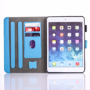 Lietā Par iPad gaisa 1 PU Ādas Modes Glezna, Karikatūra Sērija Stāvēt Smart Flip Cover Case For iPad 5
