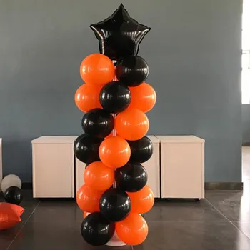 10 Collu Halloween Balonu Skatuves Izkārtojums Piegādes Vairumtirdzniecības Balonu Bieza, Violeta Orange Green Baloni, Baloni Terora