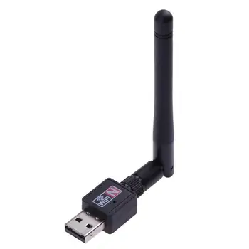 300Mbps USB 2.0 300M WiFi Bezvadu Tīkla Karte, 802.11 b/g/n LAN Adapteris ar grozāms Antenu Klēpjdatoru