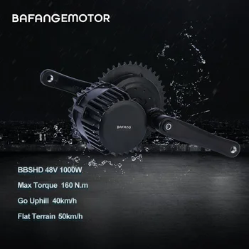 Bafang 48V 1000W 68 MM BBS03 BBSHD Vidū Piedziņas Motors Elektrisko Velosipēdu Konversijas Komplekts DIY E velosipēdu Spēcīgs 8fun Motoru