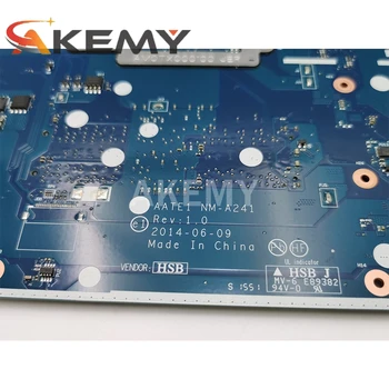 Akemy NM-A241 Mainboard Lenovo ThinkPad E555 Laotop Mātesplati E555 NM-A241 w/ A10-7300U R5 M230 GPU
