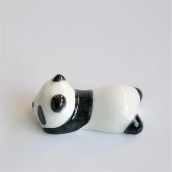1 Gab Keramikas Gudrs Panda Formas Nagu Birste, Pildspalva Statīvā, Manikīrs, Nagu Mākslas Otu Stāvēt Līdzeklis Nagu Art Iekārtas Modelis Izlases