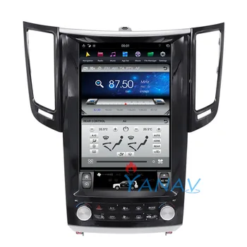 Auto GPS Navigācijas auto audio radio Multimediju Atskaņotāju-Infiniti FX FX25 FX35 FX37 qx70 2010-2019 Tesla stila Vertikāla ekrāna
