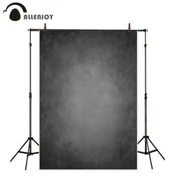 Allenjoy fotogrāfijas fona foto studija anotācija pelēks tumši muslīnu tīrtoņa krāsu tekstūru elegantu fonu foto fons