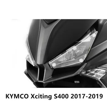 Augstas Kvalitātes Priekšējo Ekrānu, Objektīva Aizsargs Vāks KYMCO Xciting S400 2017 2018 2019