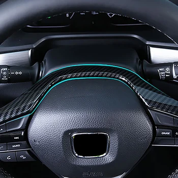 CARMANGO Honda Accord 10. 2018-2020 Auto Auto Stils Stūre Chrome Frame Apdares Uzlīmes Ietver Interjera Aksesuāri