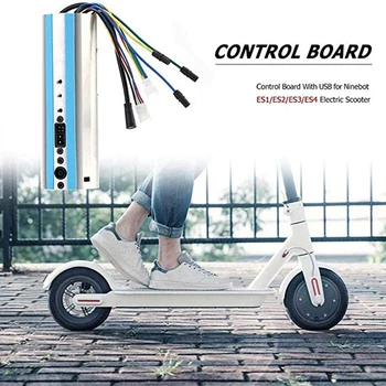 Elektriskā Motorollera Bluetooth Paneļa Kontroles padomes Mātesplati Kontrolieris Lādētāju Ninebot Es1 Es2 Es3 Es4 -ES Plug
