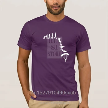 Modes Vīriešu T Krekls, lecot ar izpletni Skydiver Jaunums Vasaras Apģērbs Dāvanu Humora Slim Fit Kokvilnas Vīriešu Sporta T-krekli