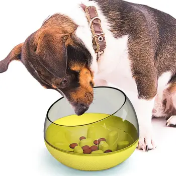 Suņa Bļodā Suns Lēnāk Pakārtotā Bļodā Spill-Proof Pet Akrobāts Āra Bļoda suņiem accessoires JAJU1015
