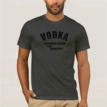 Modes vasaras t-krekls Degvīns, jo skrūves rīt t krekls Gadījuma smieklīgi Modes T Krekls, Kokvilna