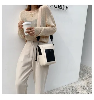 2019 Jaunu korejiešu stilā Joker pleca soma, modes tekstūra Messenger bag kausa soma