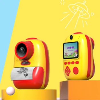 Bērniem Tērzēšanas Kamera Dual Objektīvs ar 2 Collu LED Sn Aizpildīt Gaismas Video Bērni Āra Digitālo Kameru Dāvanu