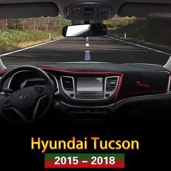 1GB Auto Paneļa Centrā Konsoles Segtu Dash Mat Aizsargs Sunshield Vāks Hyundai Tucson 2016 2017 2018 Piederumi