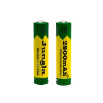 2-20PCS AAA Baterijas Alkaline 2800 MAH 1,5 V AAA uzlādējamās akumulatoru Baterijas Tālvadības Rotaļlieta Akumulatora Gaismas Akumulators