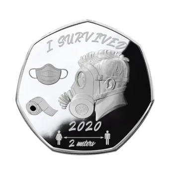 Apgādnieka zaudējuma Piemiņas Monētu Double-sided Piemiņas Monētu Kolekcijas Apdare, Aksesuāri, Dāvanas, Ne-valūtas Monētas ir 2021.