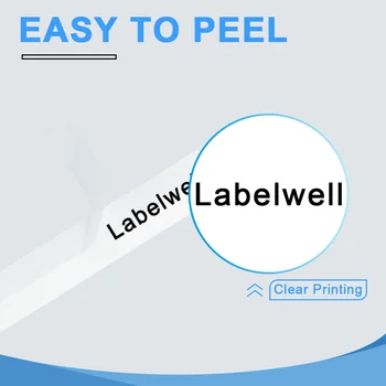 Labelwell 24mm Multicolor Luminiscences Lentes Celtniecības-B51 Celtniecības-C51 Celtniecības-D51 Laminēta Marķējuma Lentes Celtniecības B51 Brother P-Touch etiķetes maker