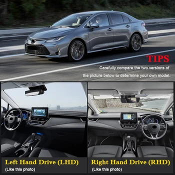 Auto Stils Paneļa Aizsardzības Mat Ēnā Spilvenu Photophobism Pad Interjera Paklājs Toyota Corolla E210 2019-Klāt RHD&PN