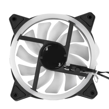RGB Šasija Fan 120mm Dzesētājs Dzesēšanas Ventilators ar vadības Datoru Krāsas Krāsains Dzesēšanas Ventilators Šasijas