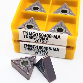 Karbīda asmens TNMG160408 MA VP15TF ārējais pagrieziena rīks CNC metāla instrumentu detaļas virpas instrumentu TNMG 160408 augstas kvalitātes virpu toolTNMG