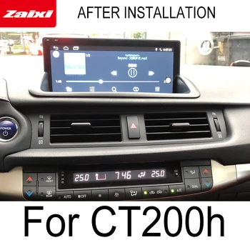 Android auto multimedia player Lexus CT 200h CT200h 2013 2016 2017 2018 Navigācijas Navi GPS Atbalsts, WiFi Radio