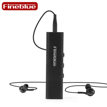 Fineblue W688 Bezvadu Sporta In-Ear Austiņas Bluetooth Earbuds Zvanus Brīvroku režīmā, ar Mikrofona Vadu Austiņas+Bluetooth Uztvērējs