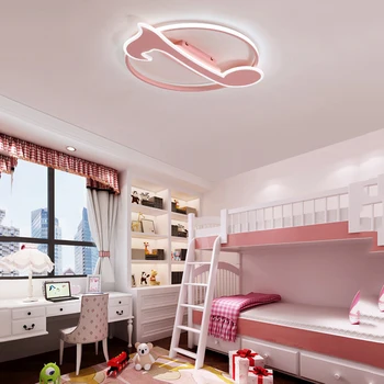 Moderns Bērnu Istabas LED Griestu Lampas Rozā/Balta/Zila Meitene Karikatūra Griestu lampas LED Bērnu Istaba Guļamistaba Virtuves Gaismas Ķermeņi,