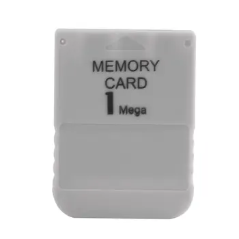 PS1 Atmiņas Karti, 1 Mega Atmiņas Kartes Playstation 1 PS1 PSX Spēles Noderīgi Praktiski Pieejamu Balta 1M 1MB Sony ONLENY