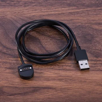 Smartwatch Magnētiskas Uzlādes Kabelis priekš Ticwacth Magnētisko Iesūkšanas Ātrās Uzlādes USB Uzlādes Kabelis USB Datu Uzlādes Kabeļi Šūpuļa