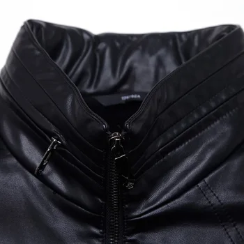 Apģērbu, ādas slim korejiešu versija pusmūža skaists 2019 jauna rudens motociklu valkāt vīriešu ādas jaka jaka