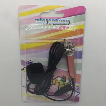 Mobilā Telefona Mikrofons (3,5 mm Jack Plug Portatīvo Karaoke Profesionālās Vadu, Mikrofons, Mobilais Telefons Atskaņotājs, Skaļrunis, Ierakstīt Mūziku