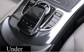 Karstā 3 gabali, Interjera Aksesuāri Mercedes-Benz C-Klases GLC līmenī konsoles panelis ekrāna aizsardzību stikla tērauda filmu vāciņu