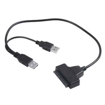Veicināšanas--USB2.0 SATA Adaptera Kabeli 48cm 2,5 collu Ārējie HDD, SSD