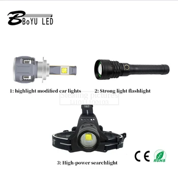 High power LED CREE XHP70 XH-P70 XHP702 paaudzes baltās gaismas lampas silti balta lampas 36W LED lampas auto lampas