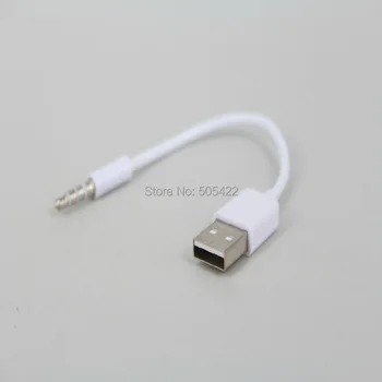 100pcs/daudz 3,5 mm USB tipa Audio Kabelis ātrgaitas USB 2.0 Pārsūtīšanas Kabelis, Datu Kabeli